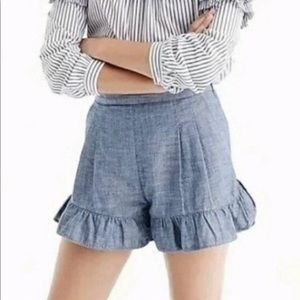 J.Crew Ruffle-edge Shorts